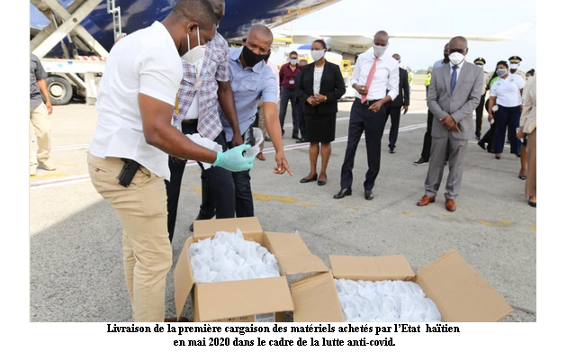 Haïti-Covid-19: plus de 50 millions de dollars américains dépensés en huit mois
